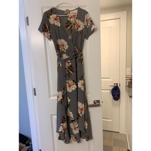 Long Floral Dress